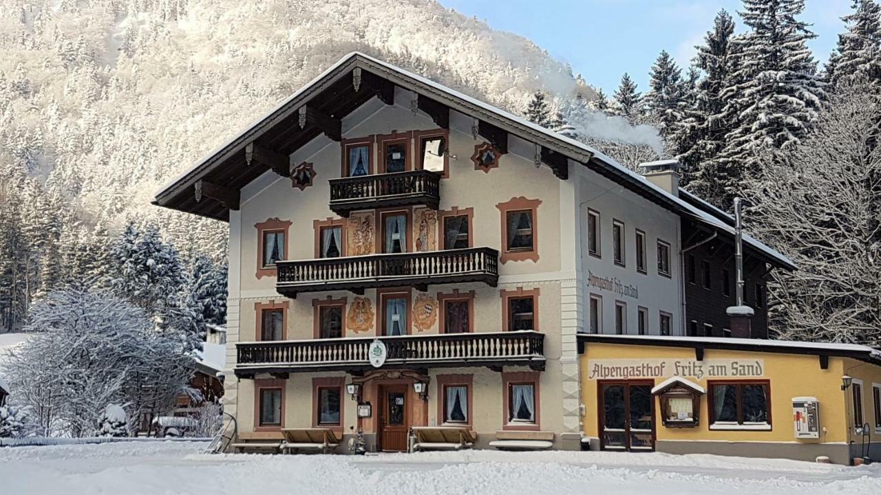 Bergsporthotel Fritz Am Sand Рупольдинг Экстерьер фото